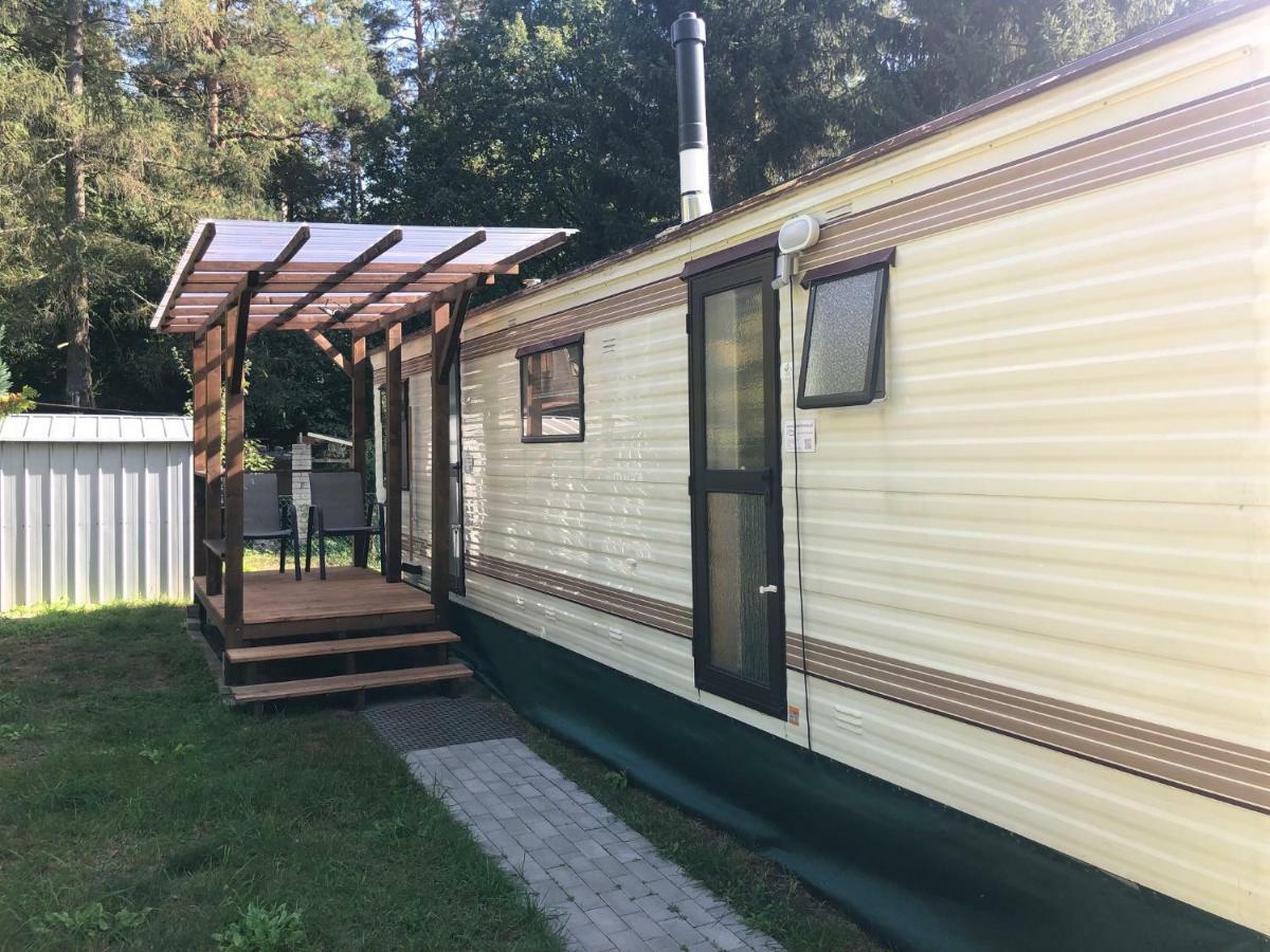Mobilheim Am Wald Daire Bernau bei Berlin Dış mekan fotoğraf
